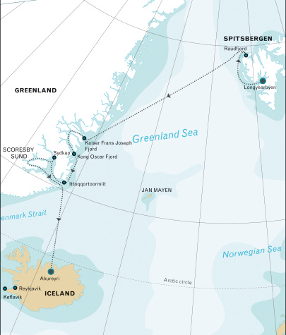 greenland map